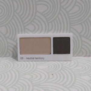 CLINIQUE💥ALL ABOUT SHADOW DUO #06 NEUTRAL TERRITORY REFILL💥